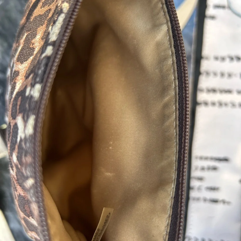 Coach Park Ocelot Print Swingpack Crossbody Bag - Picture 12 of 16